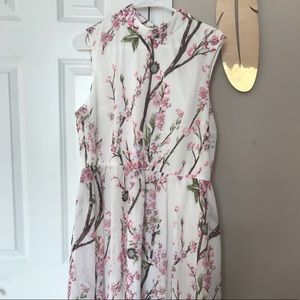 Dreamy cherry blossom dress